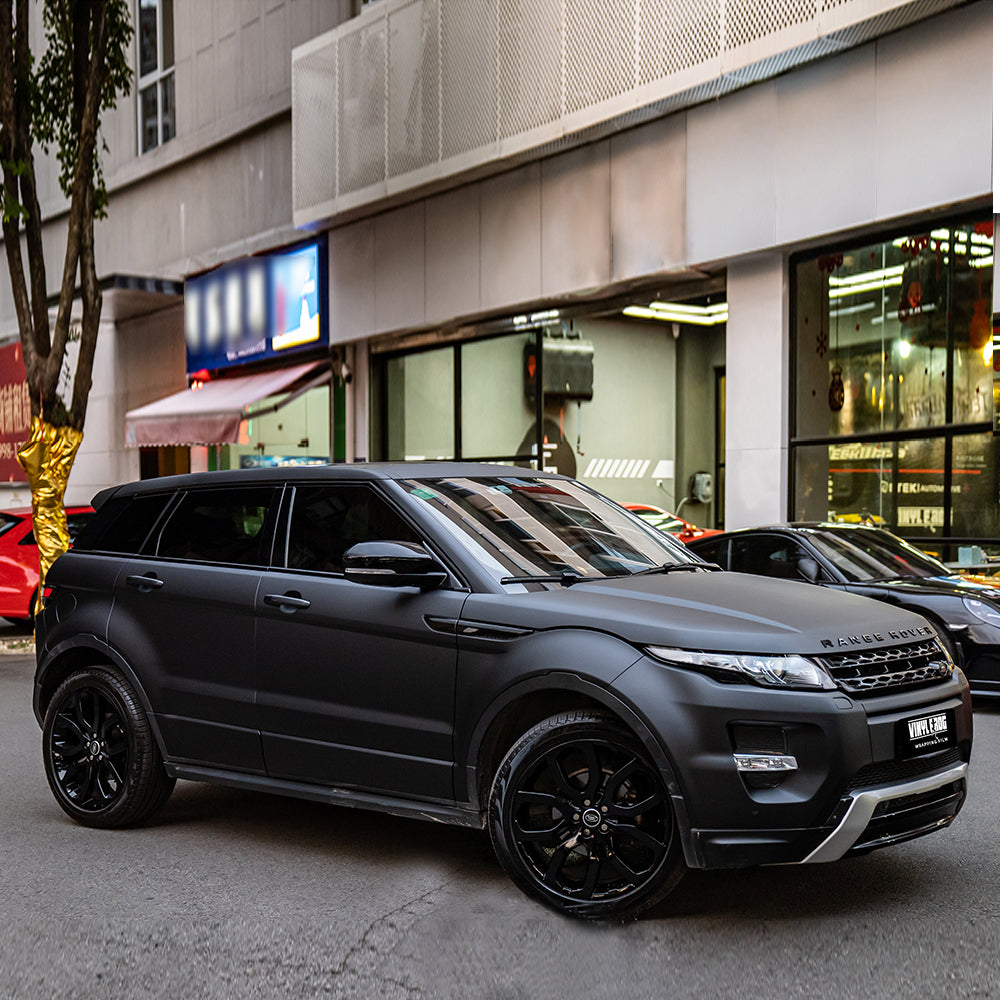 Satin Black Vinyl Wrap