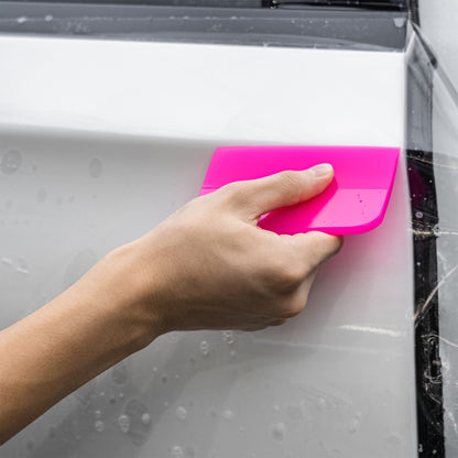 Pink PPF Squeegee Set for Car Vinyl Paint Film Installation